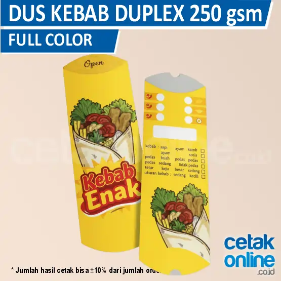 Duplex 250gr Full Color