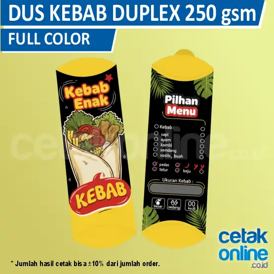 Duplex 250gr Full Color