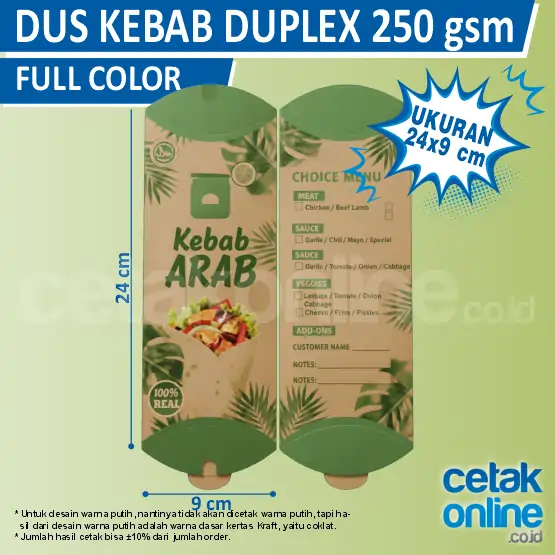 Kraft 275gr Full Color