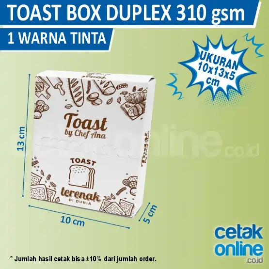 Duplex 310gr 1 Warna Tinta