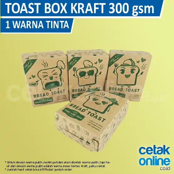 Kraft 300gr 1 Warna Tinta