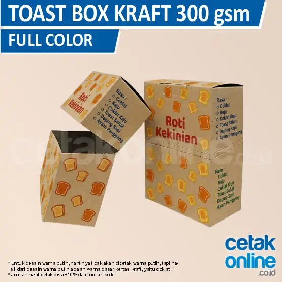 Kraft 300gr Full Color Tinta