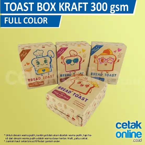 Kraft 300gr Full Color Tinta