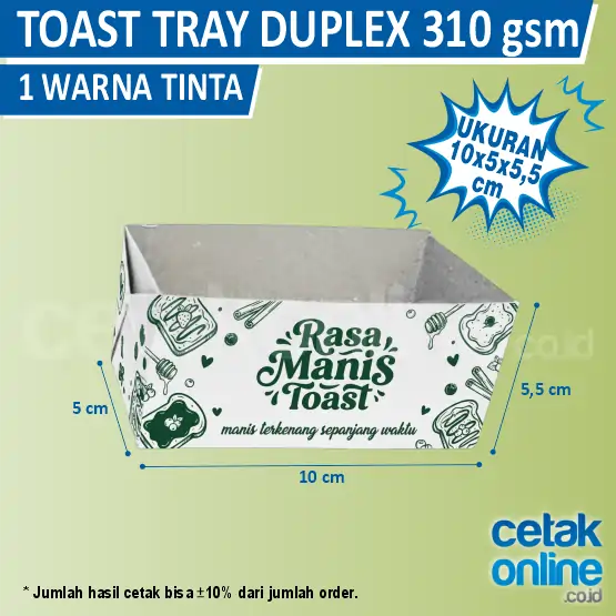 Duplex 310gr 1 Warna Tinta