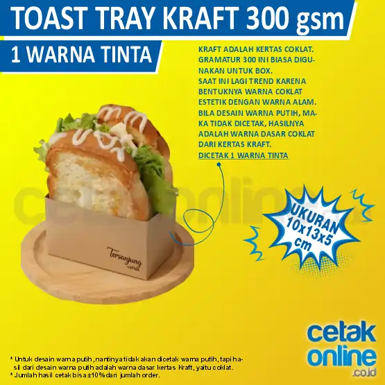 Kraft 300gr 1 Warna Tinta