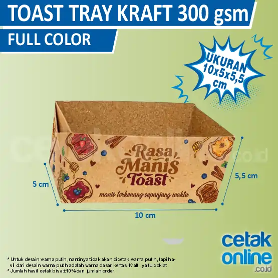 Kraft 300gr Full Color Tinta