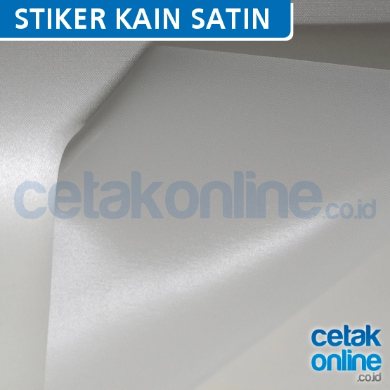 Stiker Kain Satin