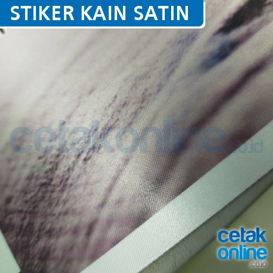 Stiker Kain Satin
