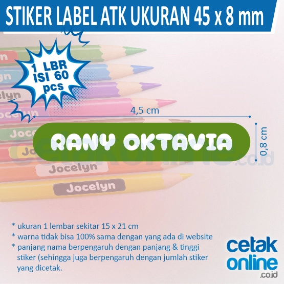 45 x 8 mm