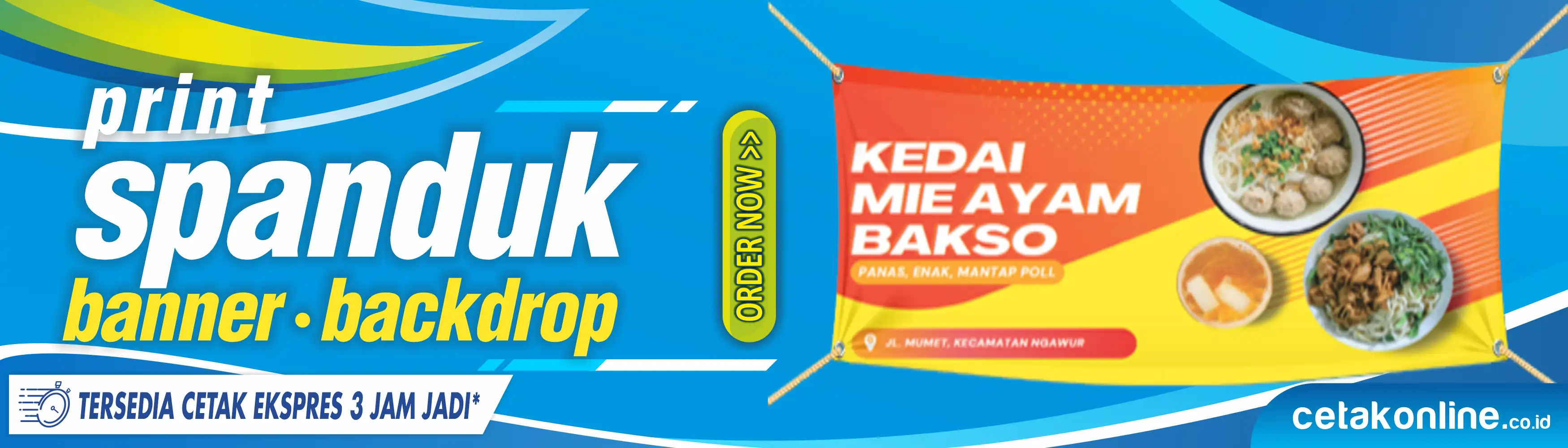 Cetak Spanduk